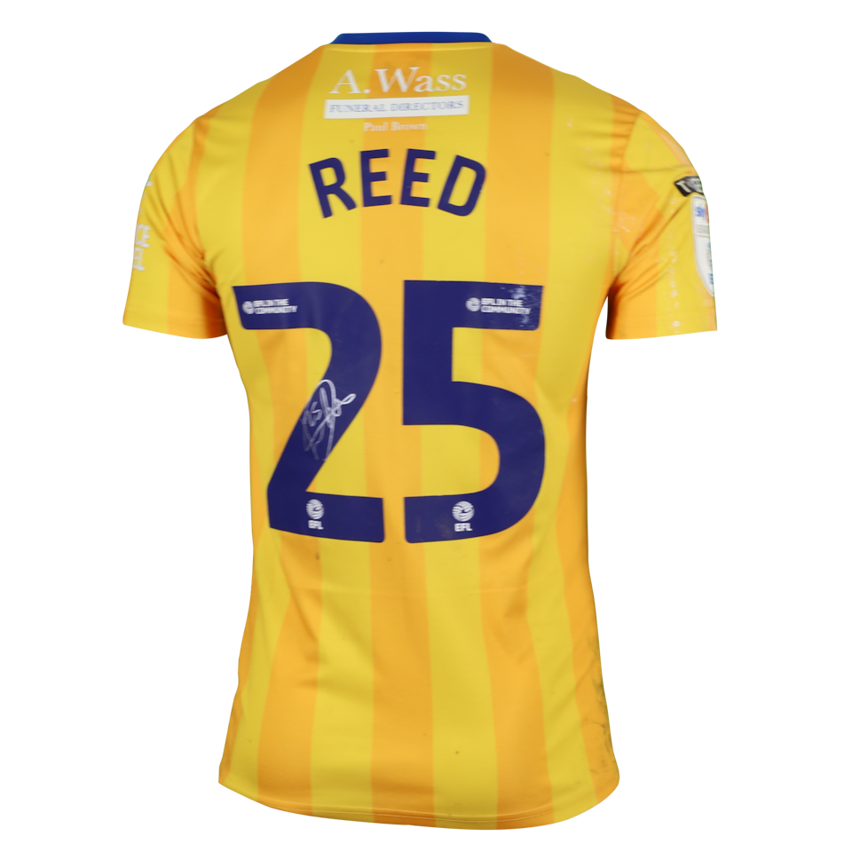Louis Samuel Reed Mansfield Town shirt