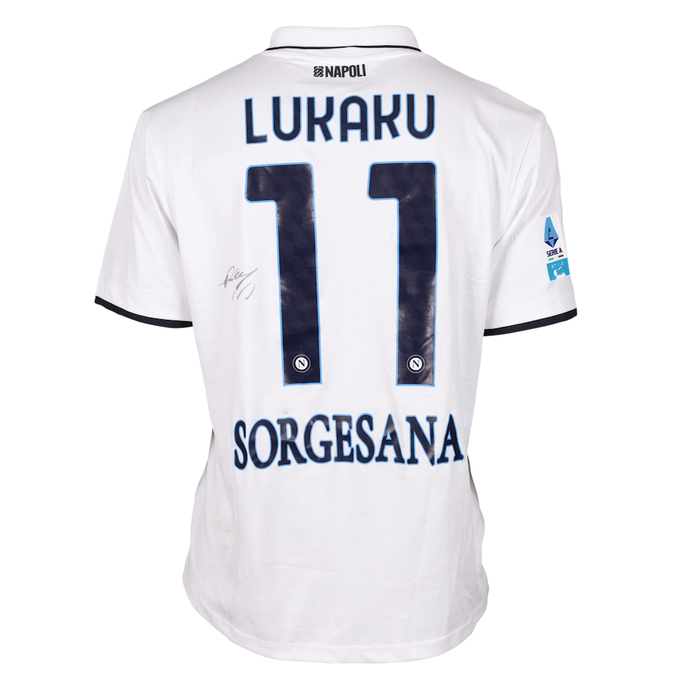 Romelu Lukaku Napoli jersey