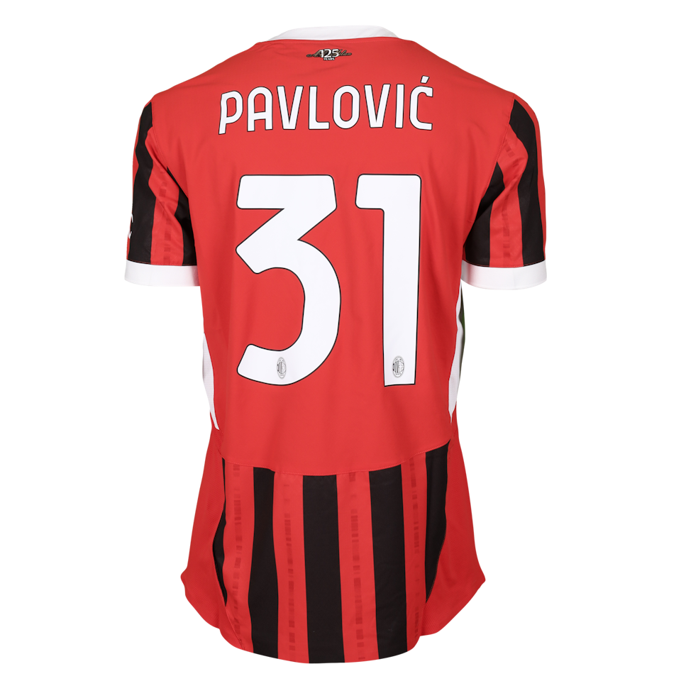 Strahinja Pavlović AC Milan shirt