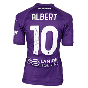 Albert Gudmundsson Fiorentina shirt