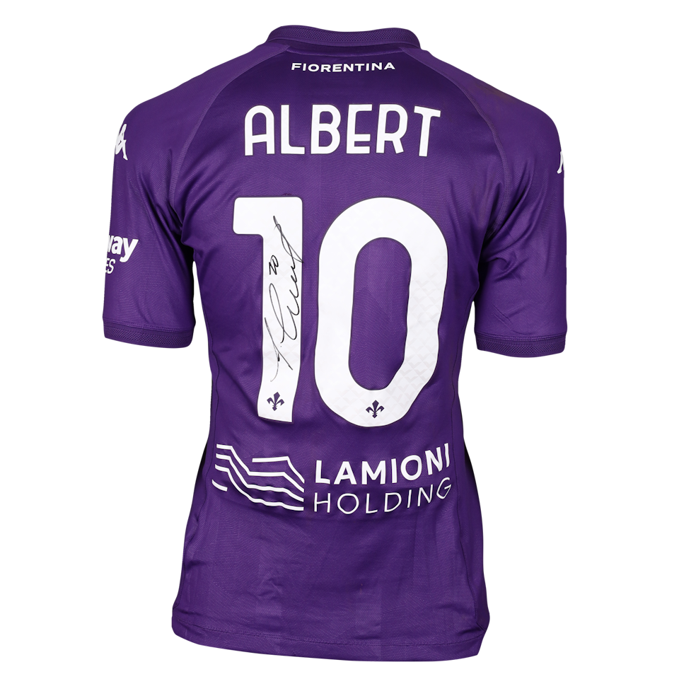Albert Gudmundsson Fiorentina shirt