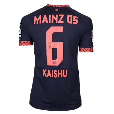 来自Mainz 05的Kaishu Sano 佐野海舟球衣