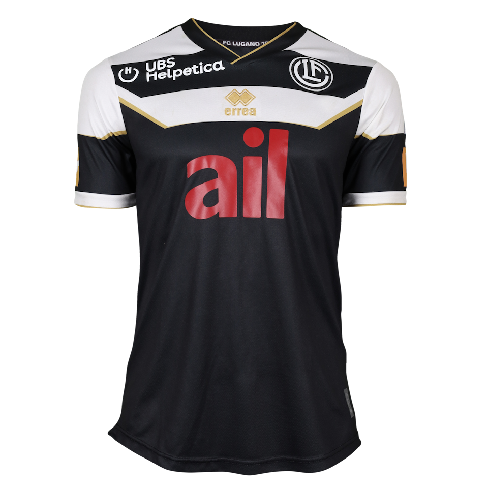 Albian Hajdari FC Lugano shirt