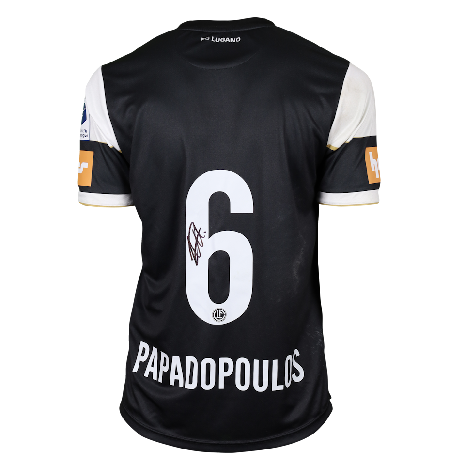 Antonios Papadopoulos FC Lugano shirt