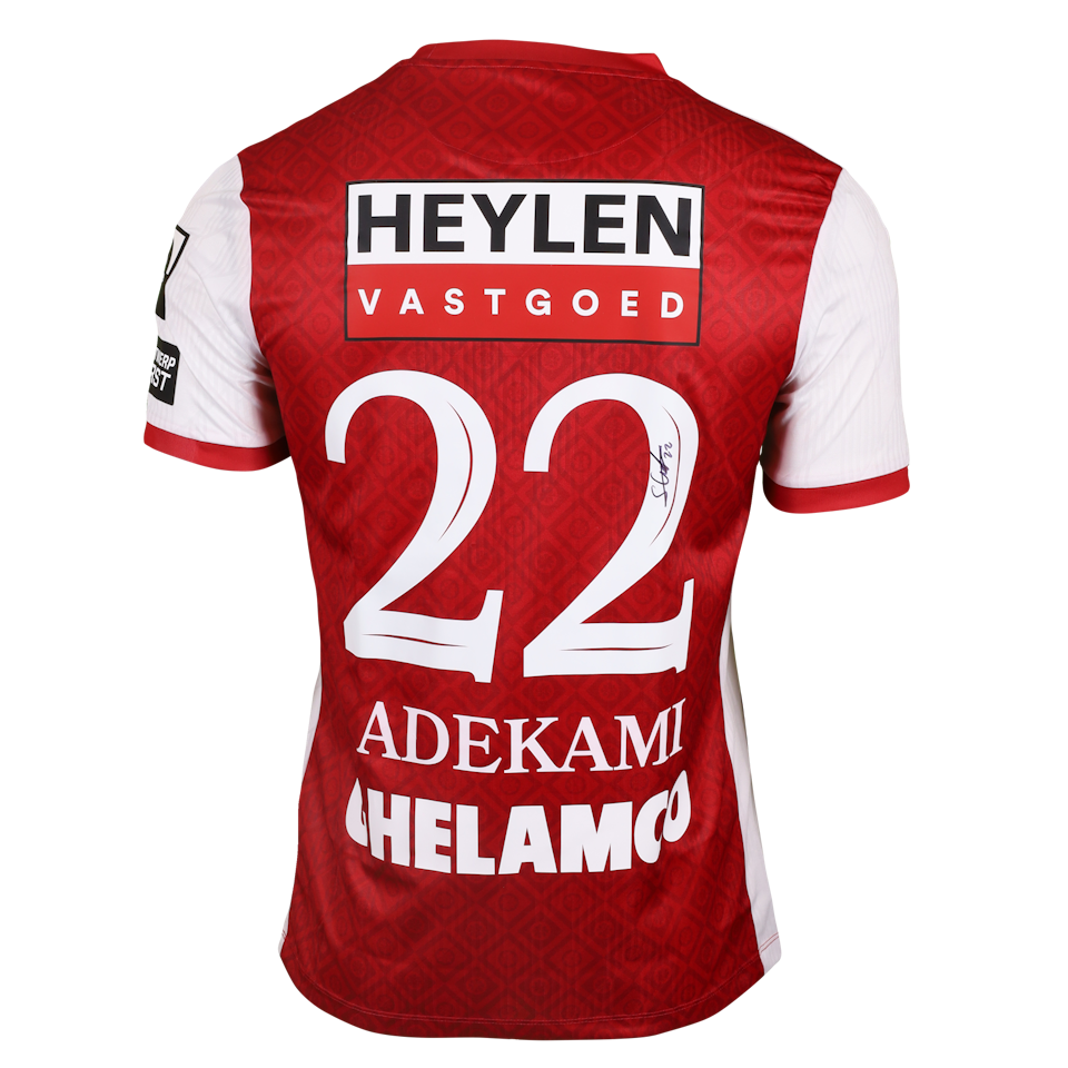 Farouck Adekami Royal Antwerp FC shirt