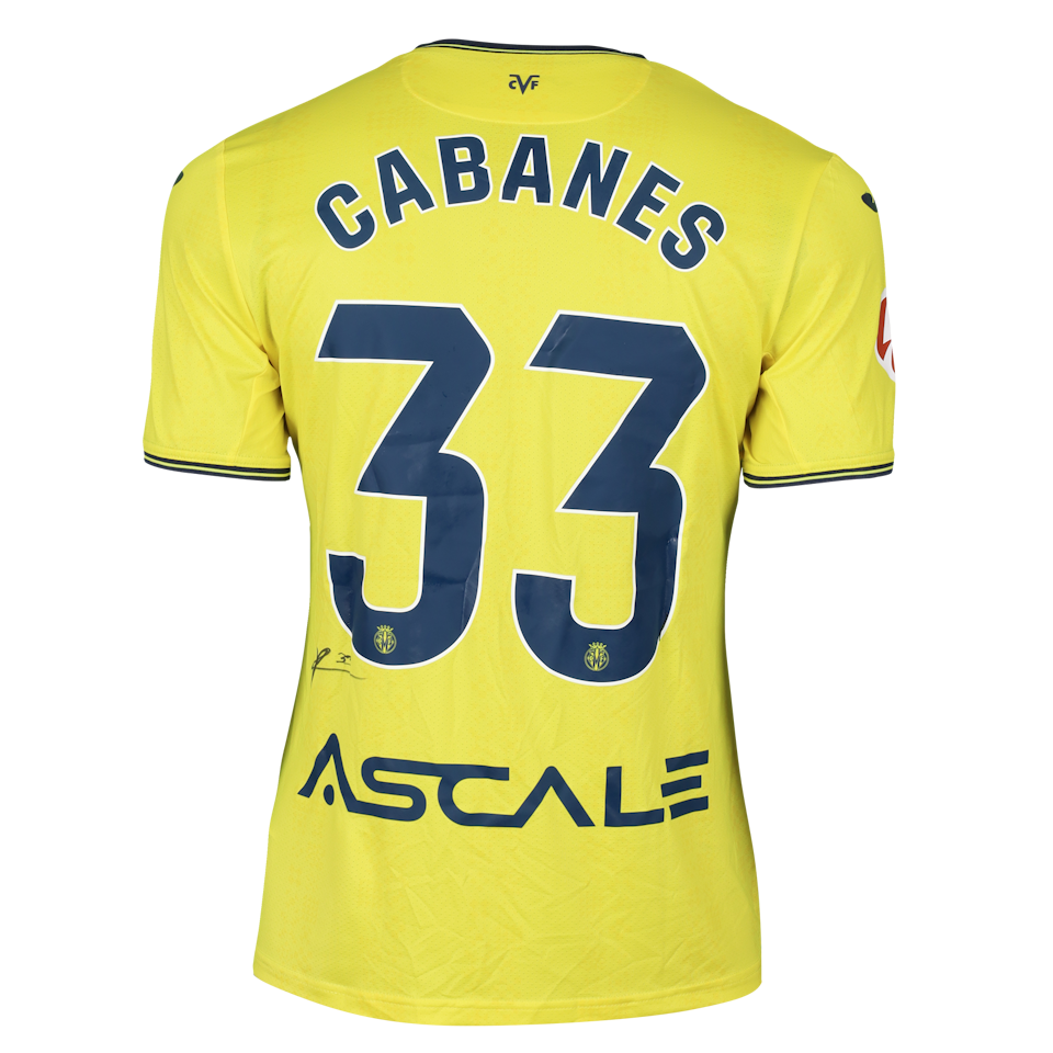 Pau Cabanes Villarreal CF shirt