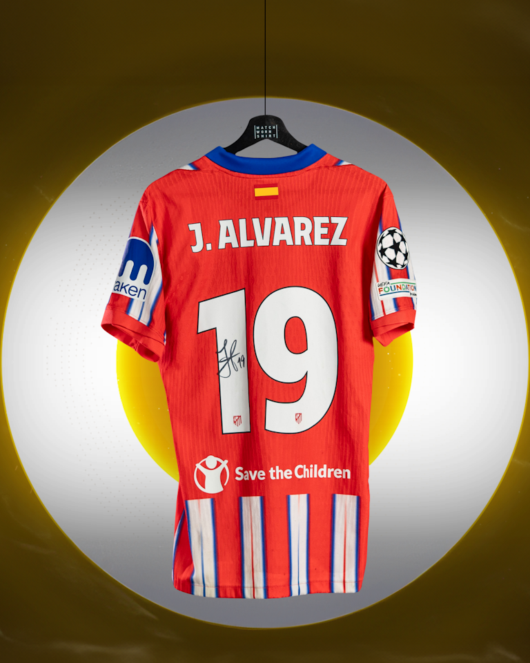 Julián Alvarez Atlético de Madrid jersey