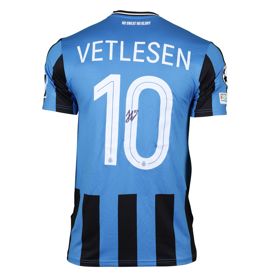 Shirt van Hugo Vetlesen Club Brugge
