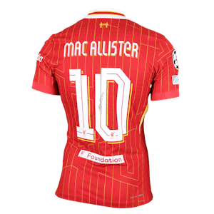 Alexis Mac Allister Liverpool のシャツ