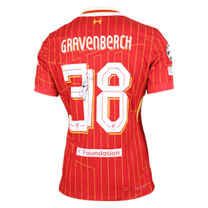 Ryan Gravenberch Liverpool shirt