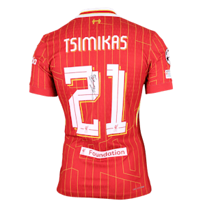 Konstantinos Tsimikas Liverpool shirt