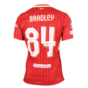 Conor Bradley Liverpool shirt