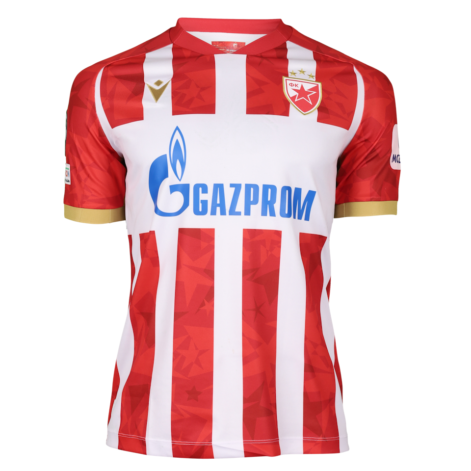 Ognjen Mimović FK Crvena zvezda shirt
