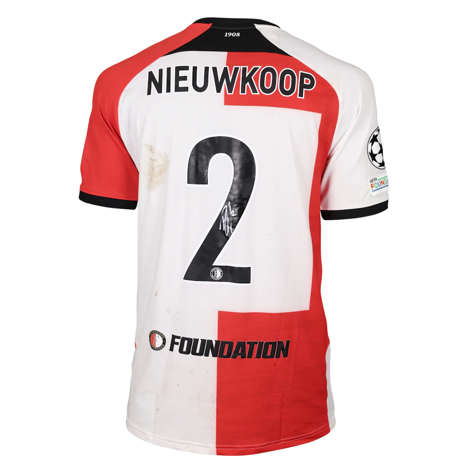 Feyenoord 팀의 Bart Nieuwkoop 셔츠