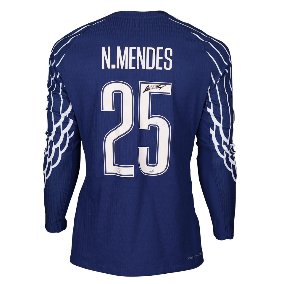 Nuno Mendes Paris Saint-Germain jersey