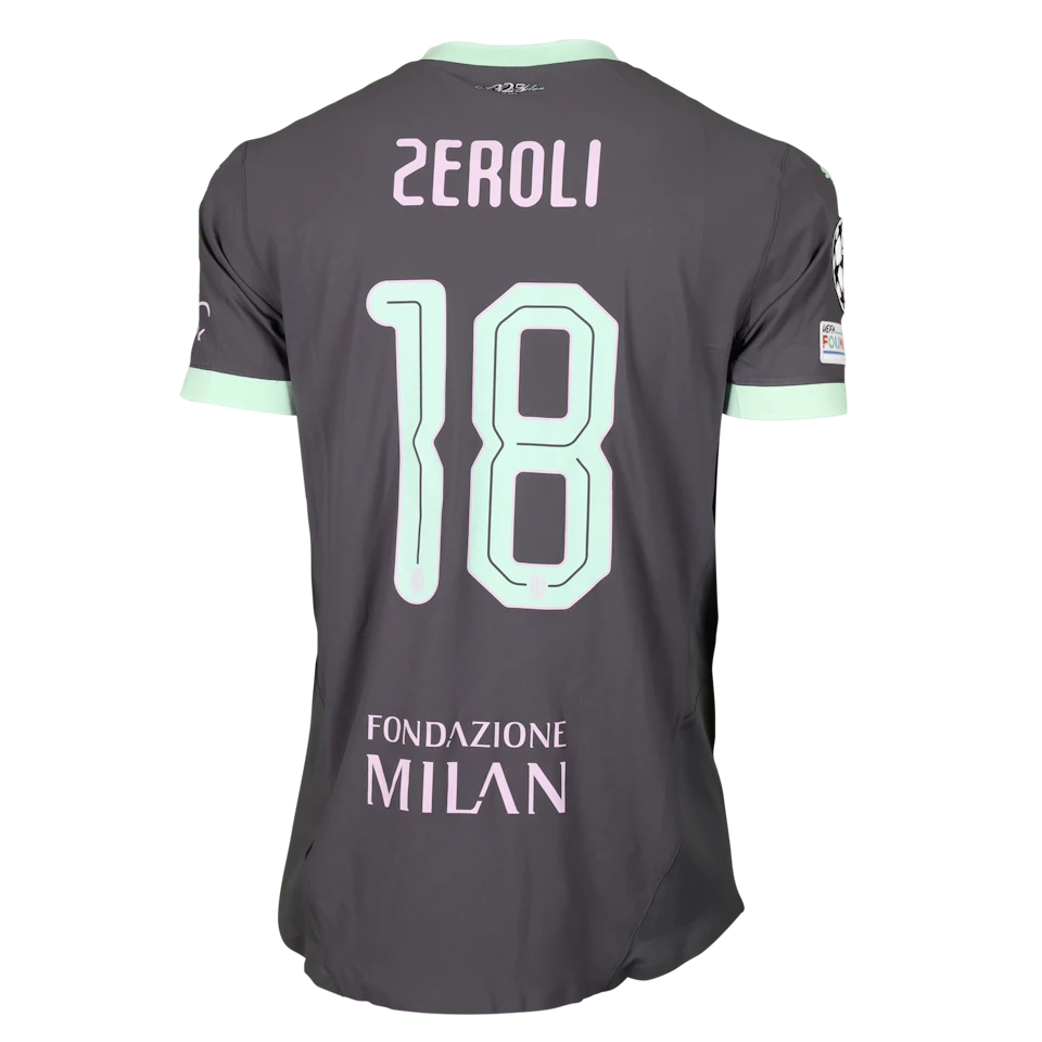 Maillot de Kevin Zeroli (AC Milan)