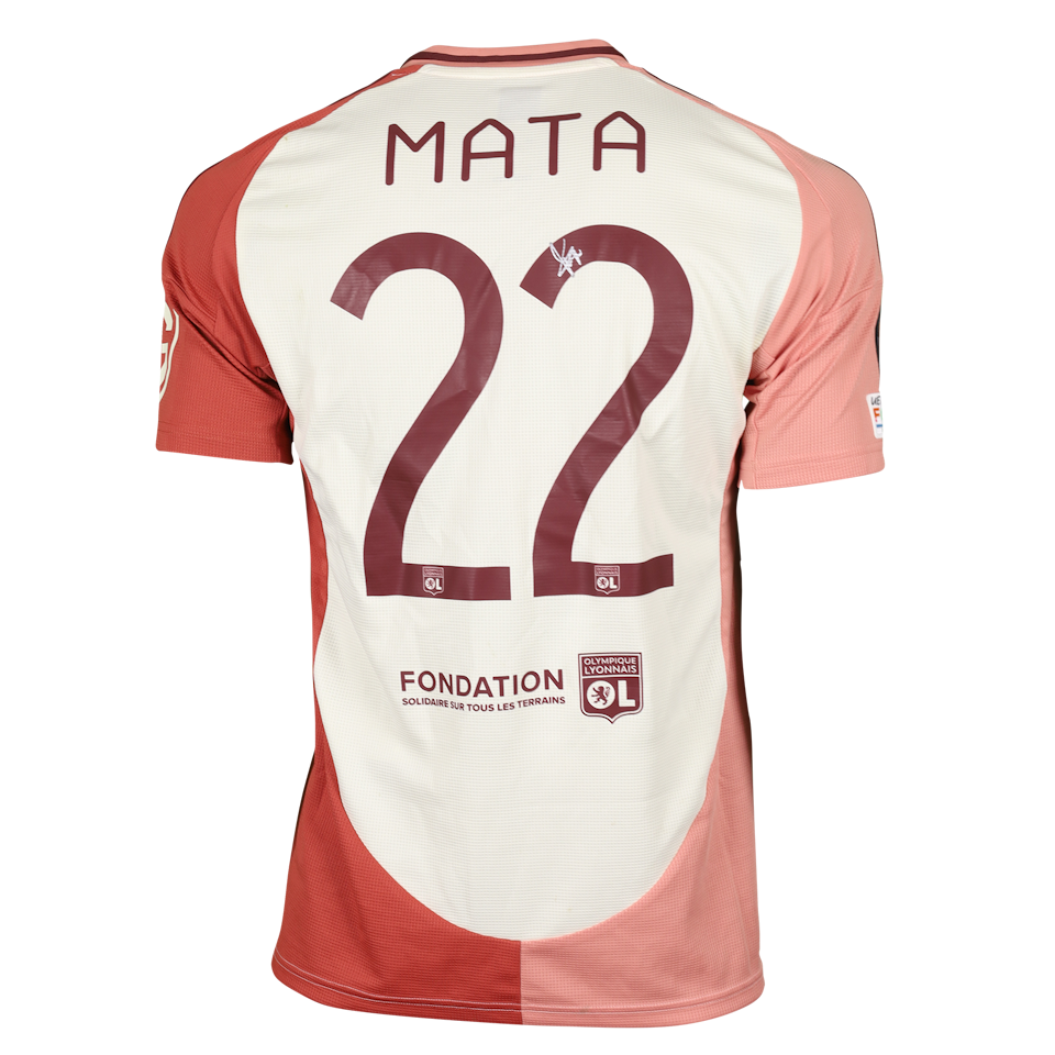 Clinton Mata Olympique Lyonnais shirt