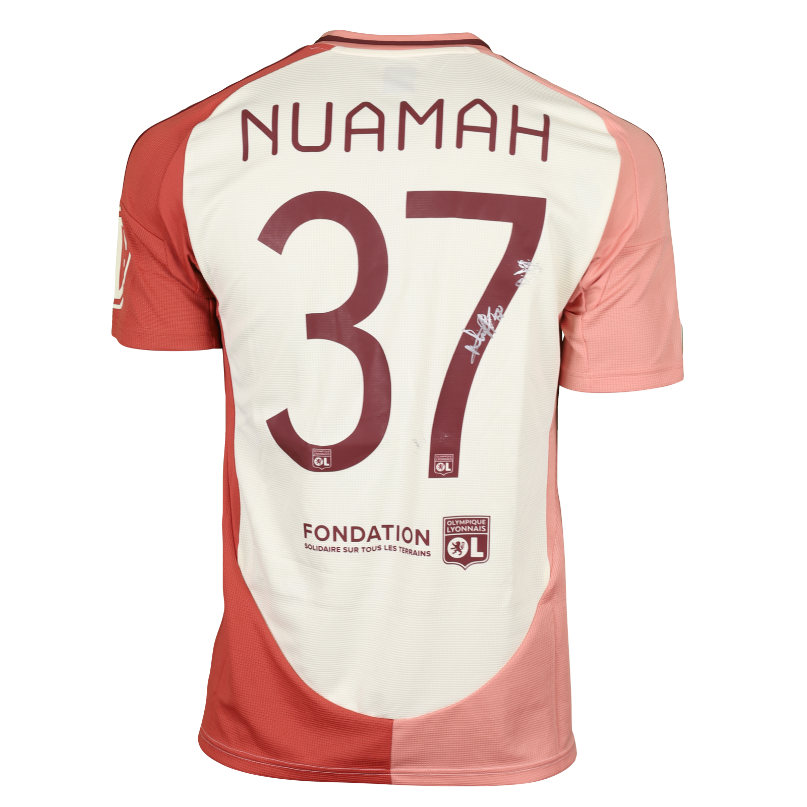 Ernest Nuamah Olympique Lyonnais shirt