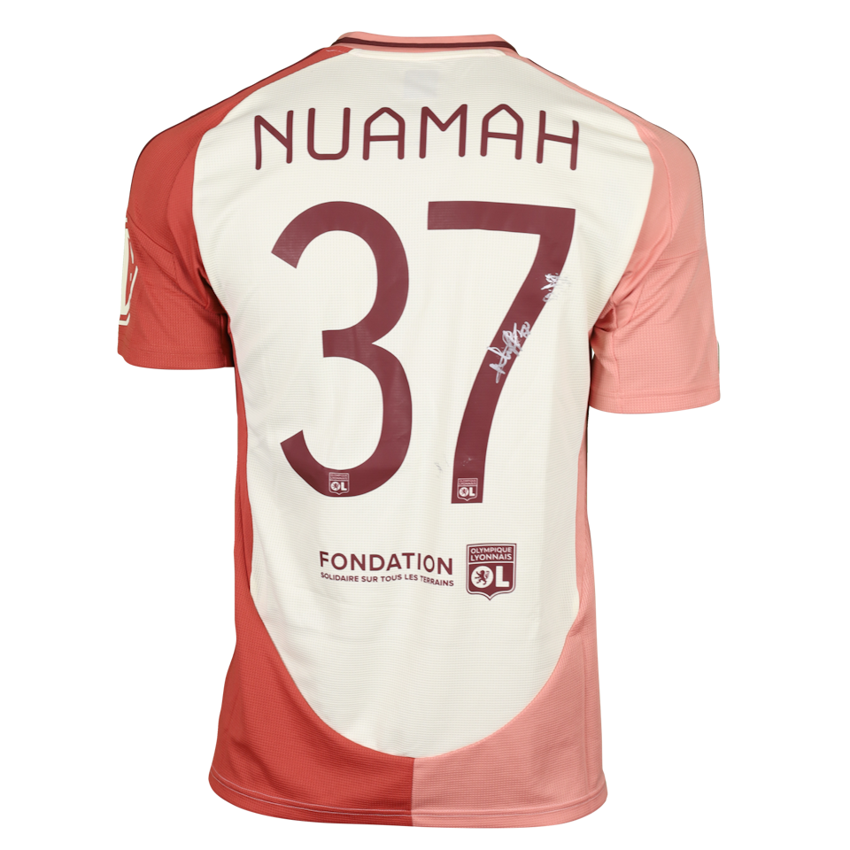 Ernest Nuamah Olympique Lyonnais shirt