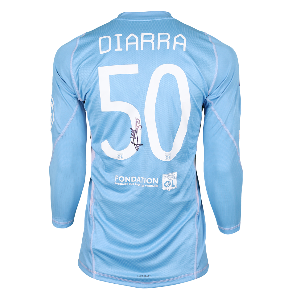 Lassine Diarra Olympique Lyonnais shirt