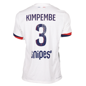 Presnel Kimpembe Paris Saint-Germain shirt