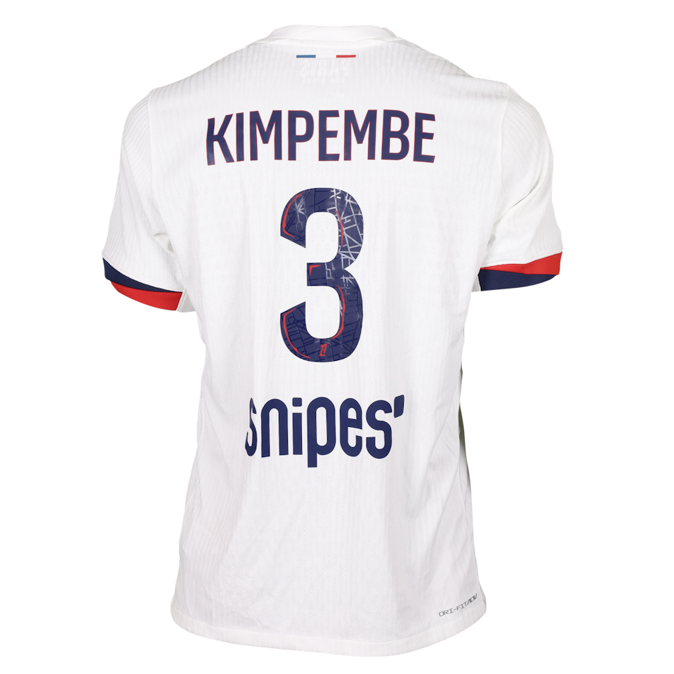 Presnel Kimpembe Paris Saint-Germain shirt