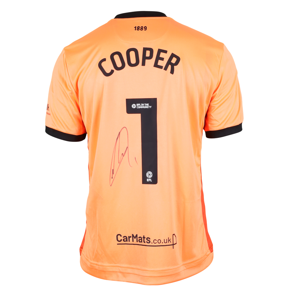 Michael Cooper Sheffield United shirt