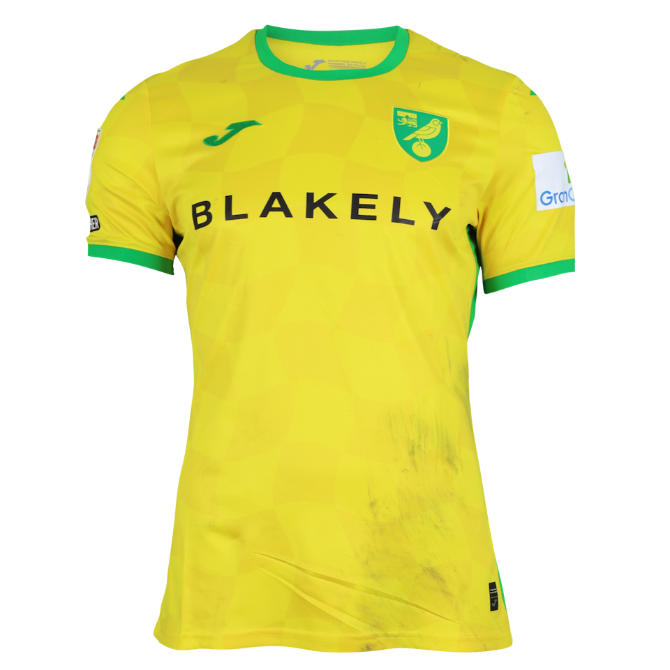 Lewis Norman Dobbin Norwich City shirt