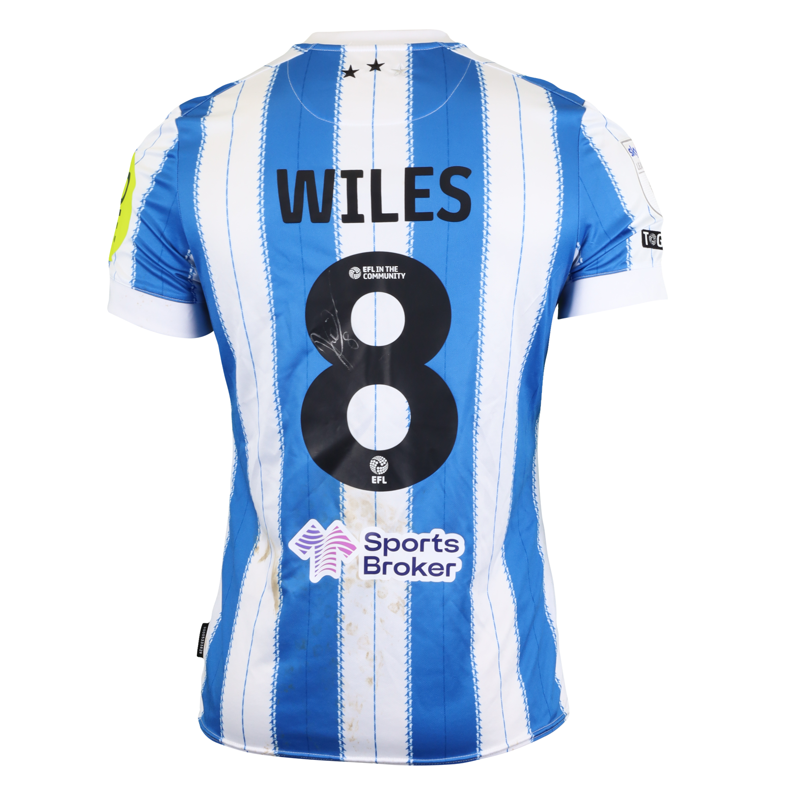 Ben Wiles Huddersfield Town shirt
