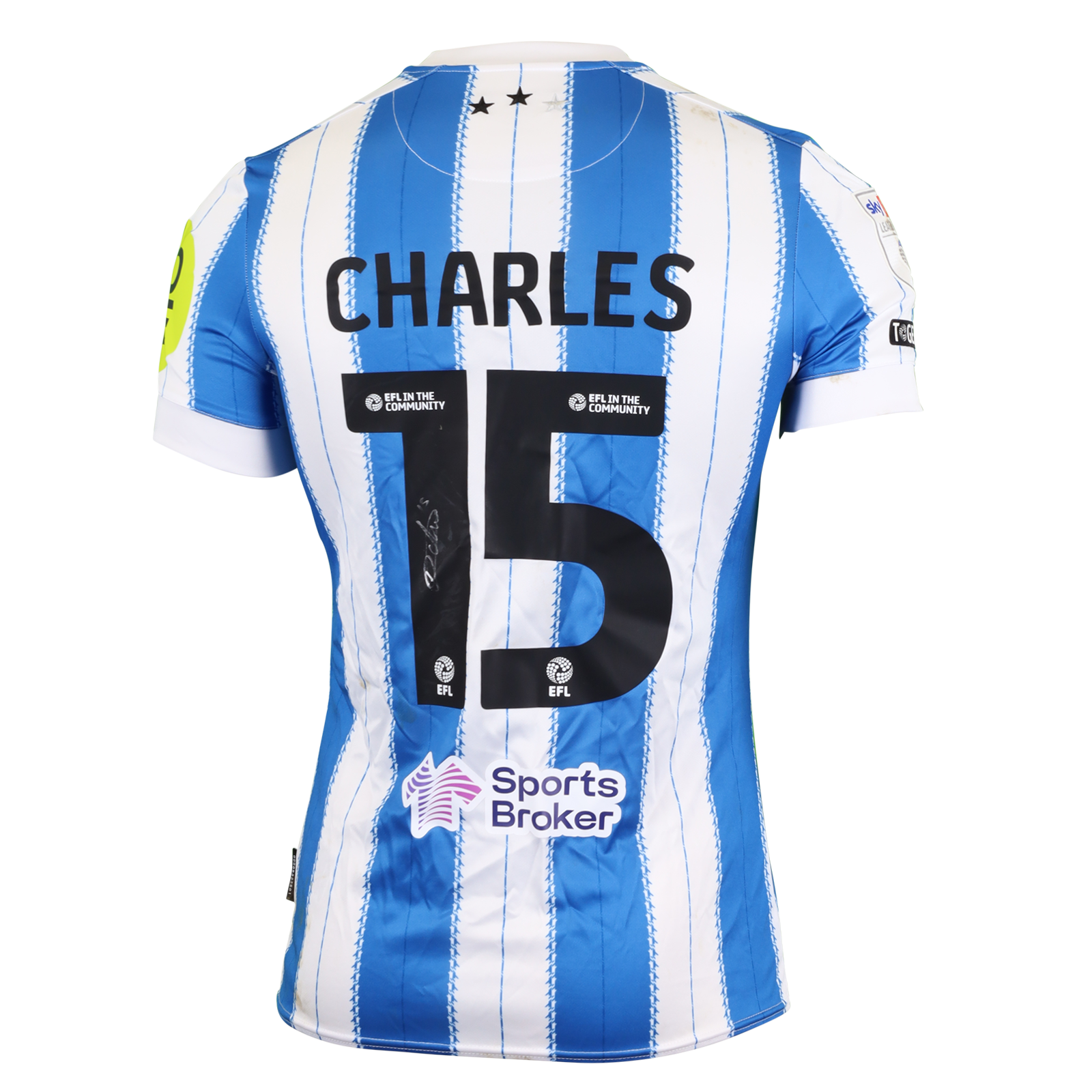 Dion Charles Huddersfield Town shirt