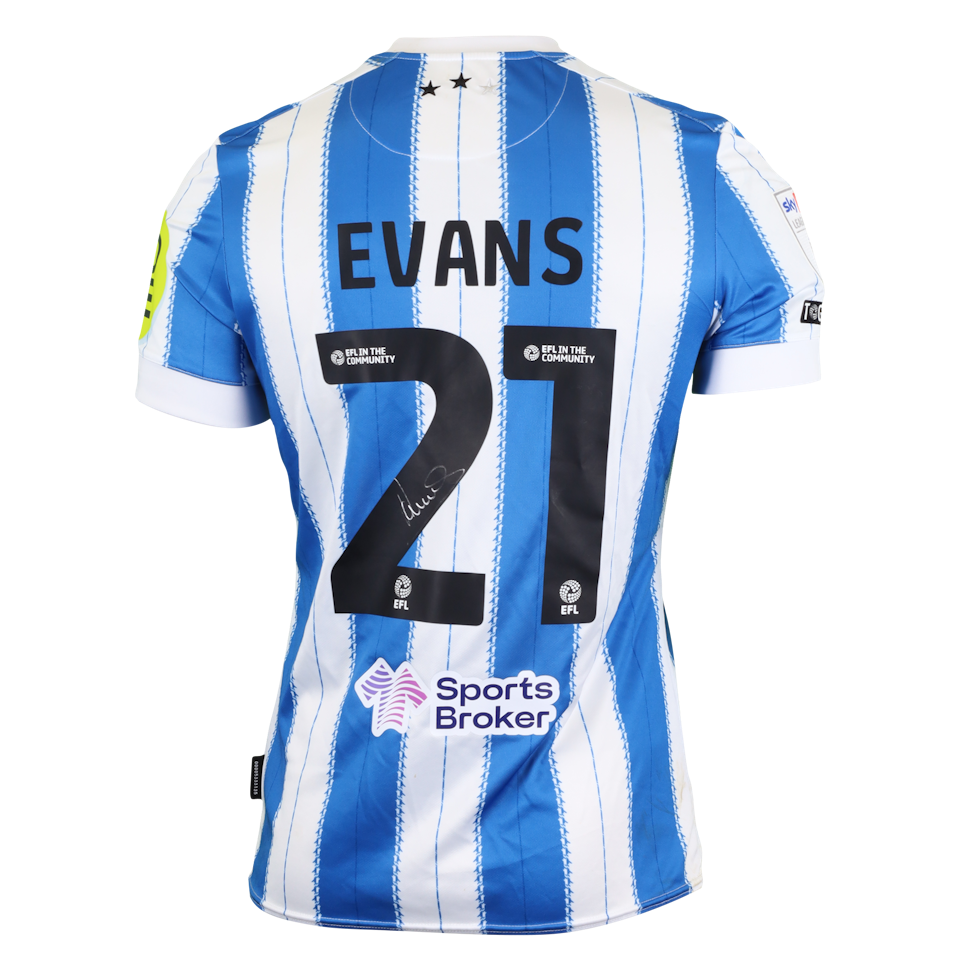 Anthony Evans Huddersfield Town shirt