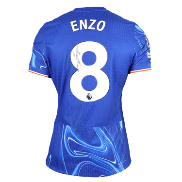Enzo Fernández Chelsea camisa.