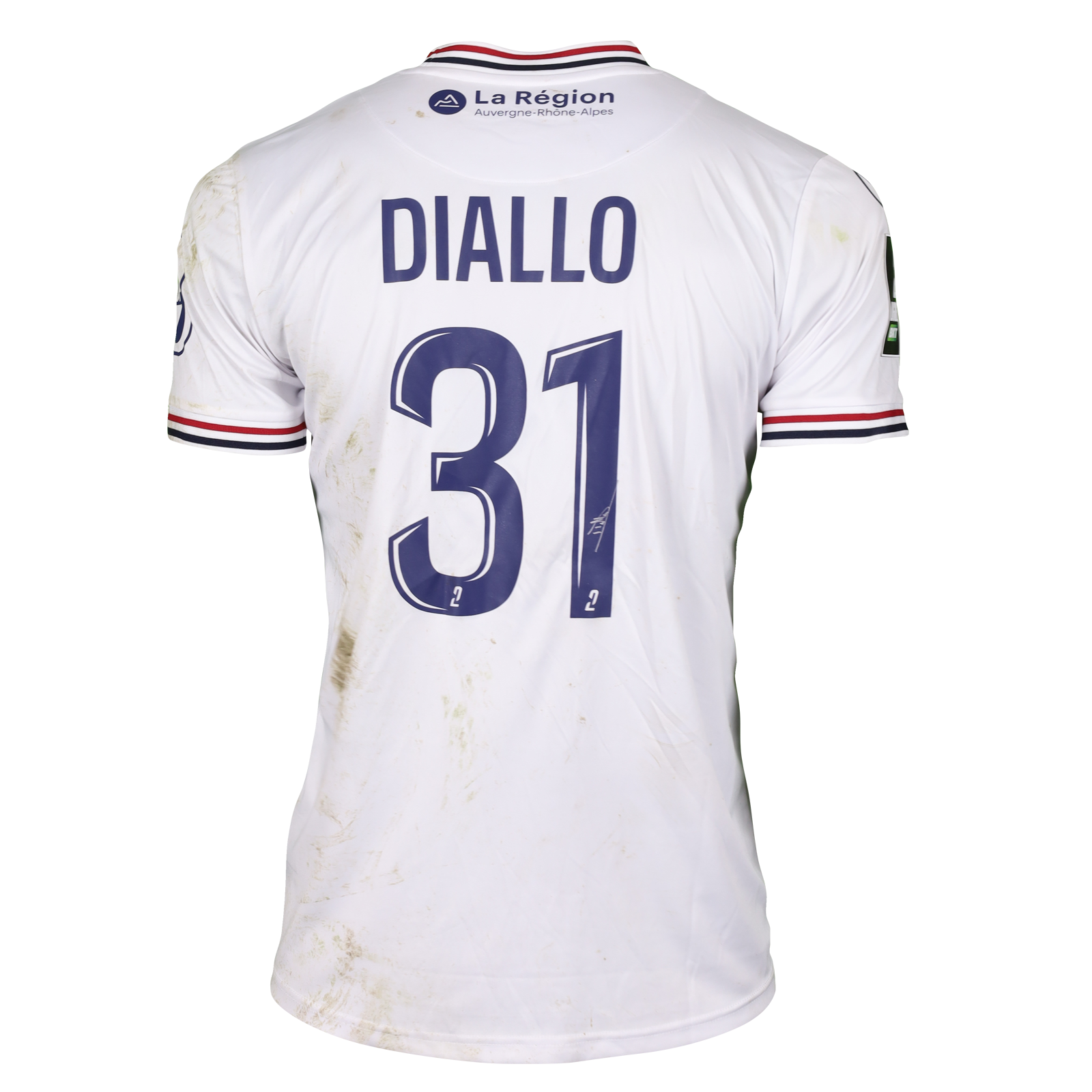 B. Diallo Clermont Foot 63 shirt