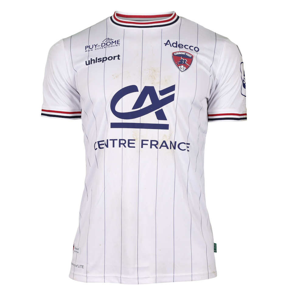 B. Diallo Clermont Foot 63 shirt