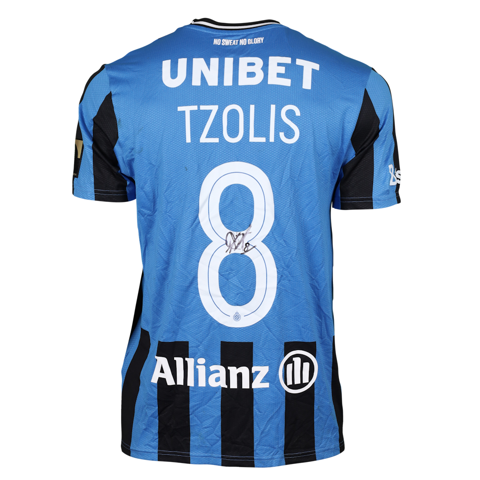 Christos Tzolis Club Brugge shirt