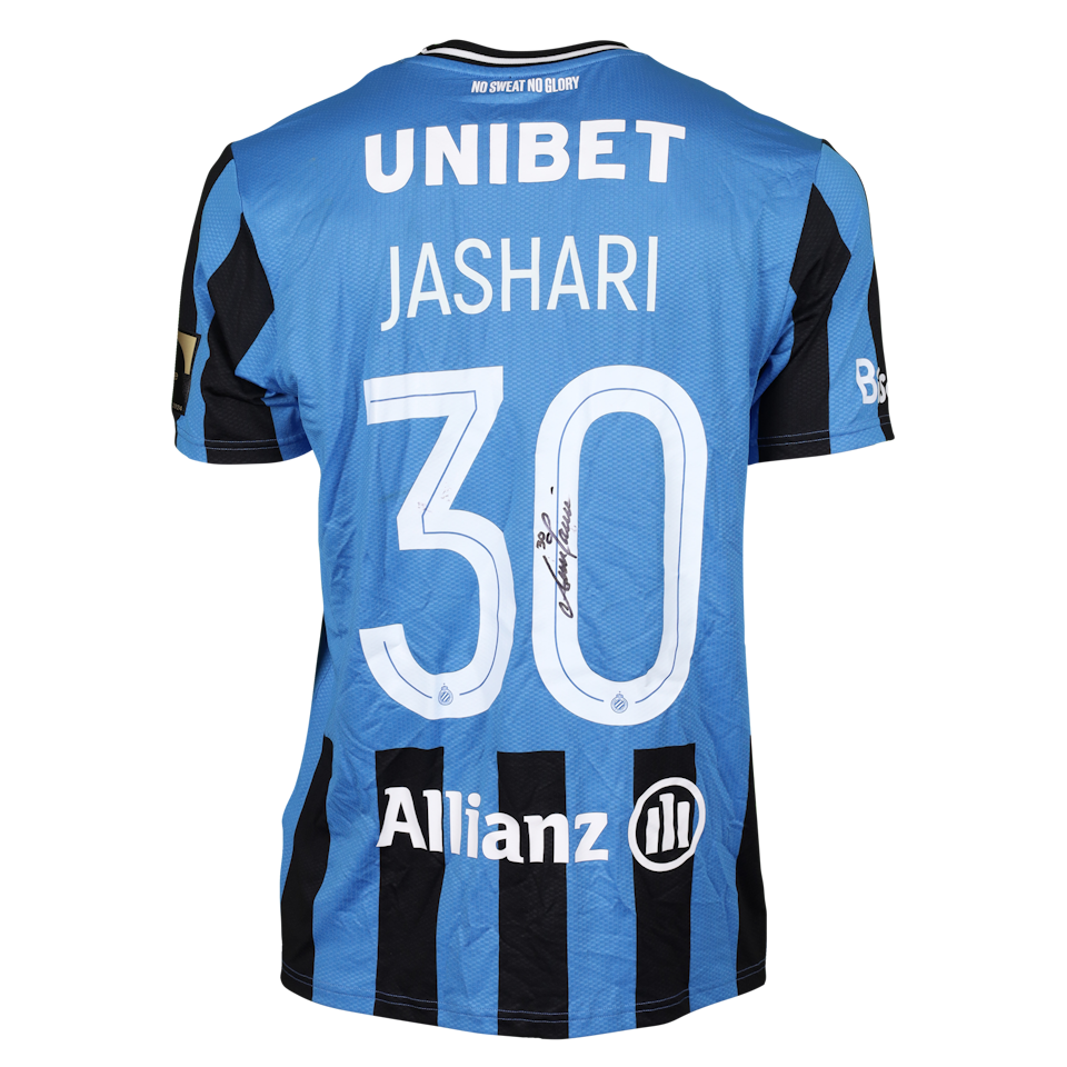 Ardon Jashari Club Brugge shirt