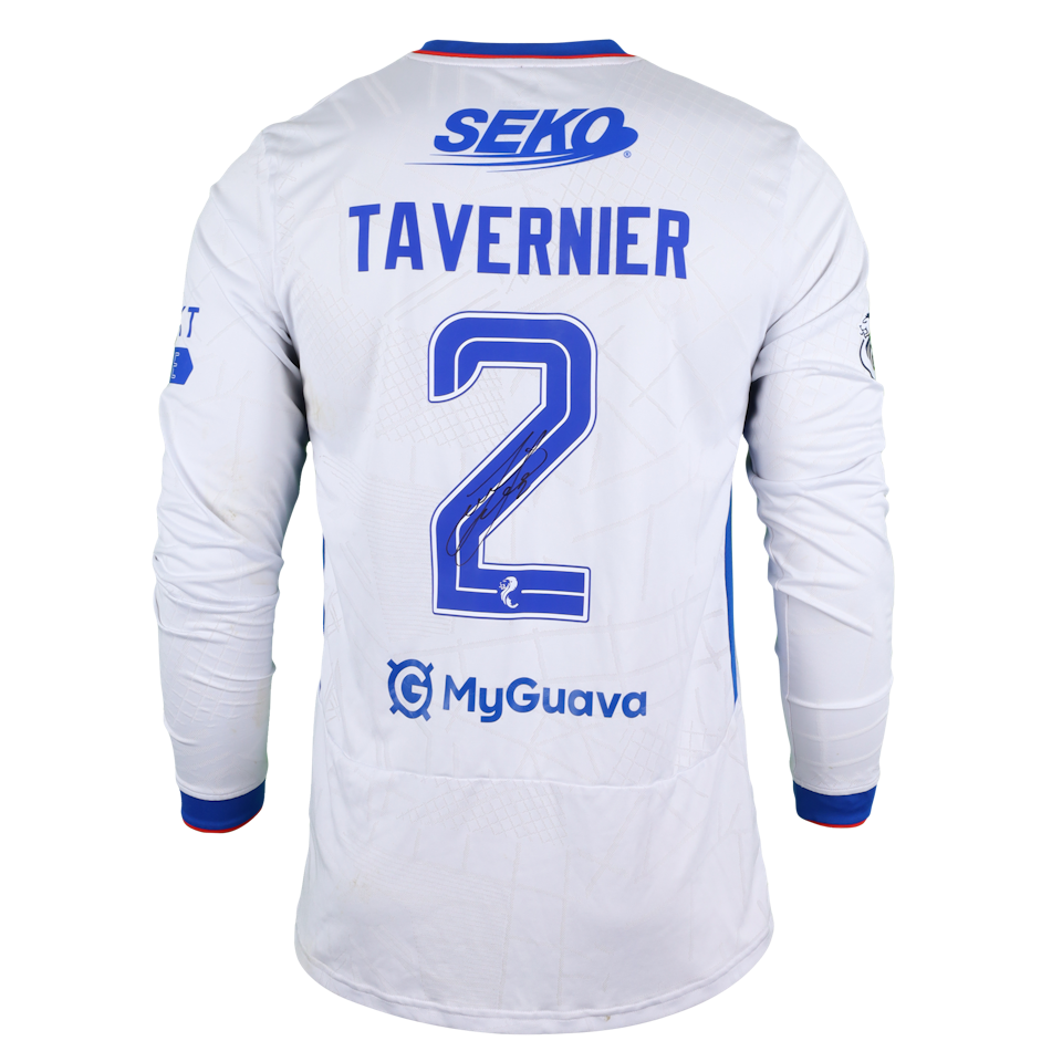 James Tavernier Rangers jersey