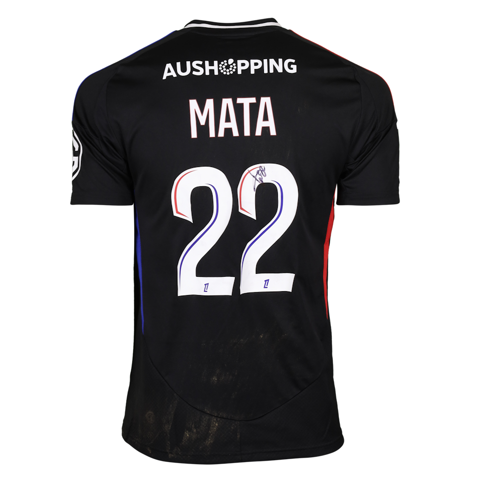 Clinton Mata Olympique Lyonnais shirt