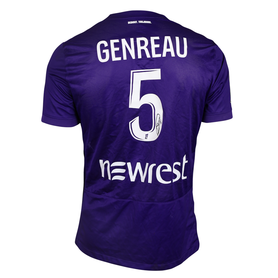 Denis Genreau Toulouse FC shirt