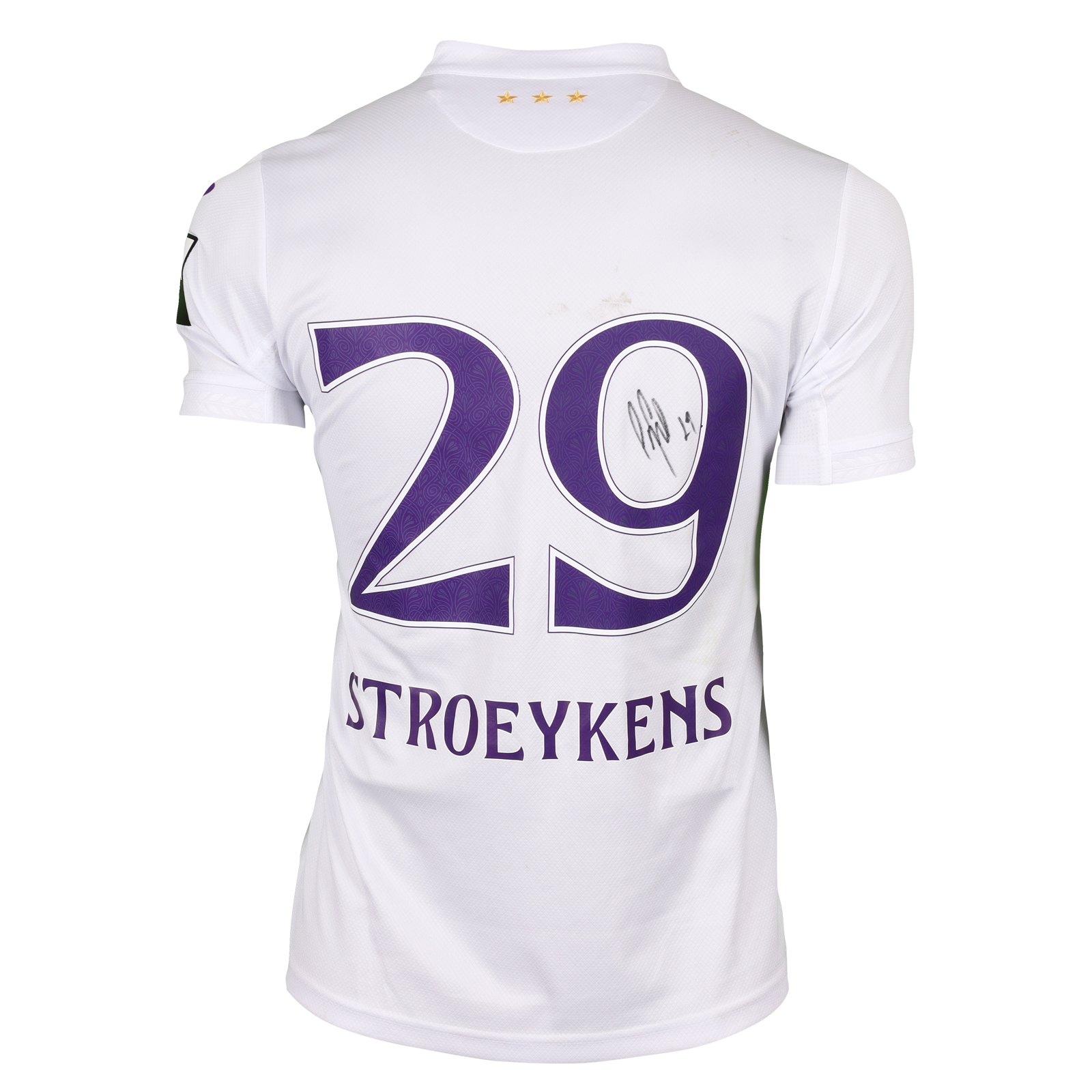 Mario Stroeykens RSC Anderlecht shirt