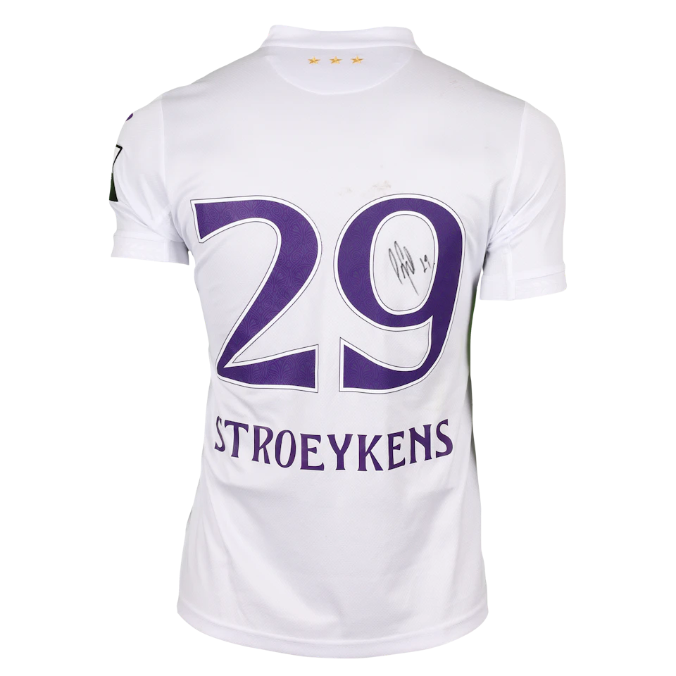 Mario Stroeykens RSC Anderlecht shirt