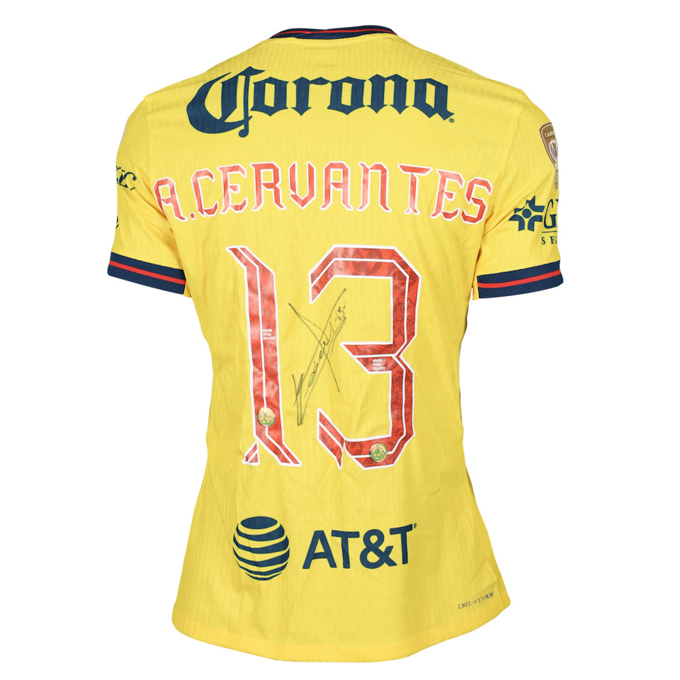 Alan Jhosué Cervantes Martín del Campo Club América shirt