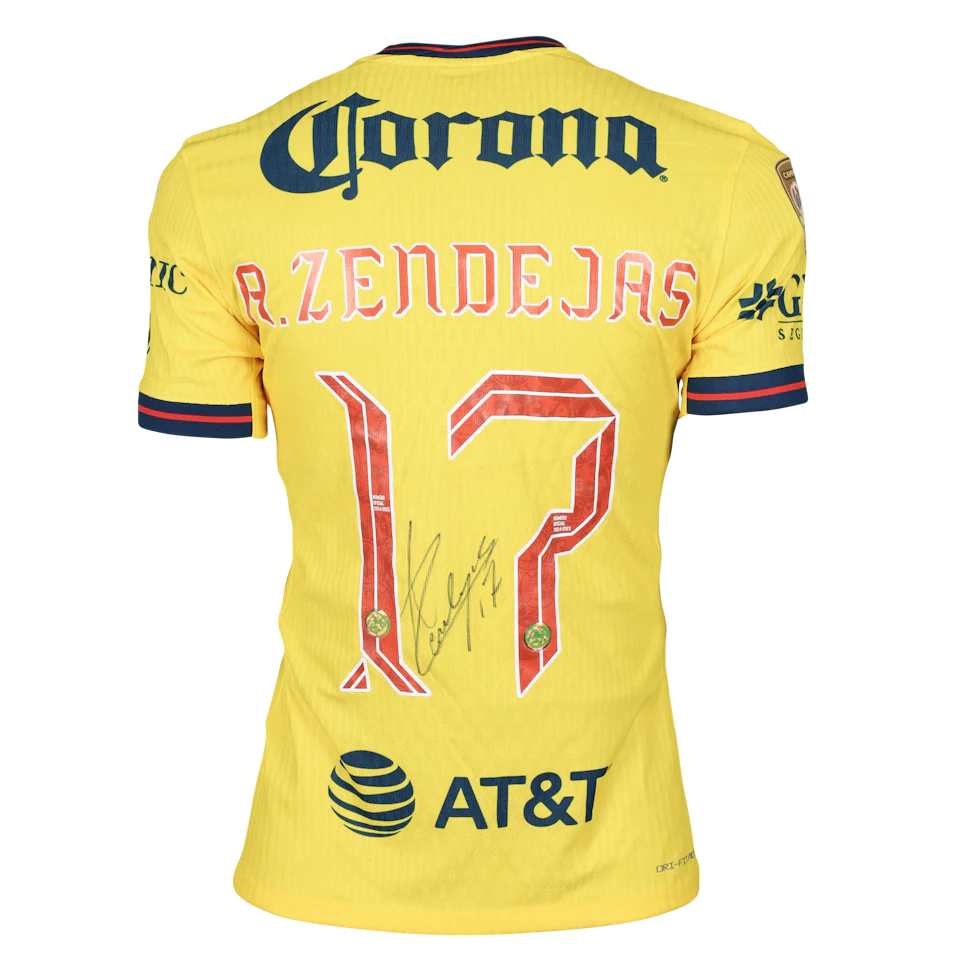 Alejandro Zendejas Club América jersey