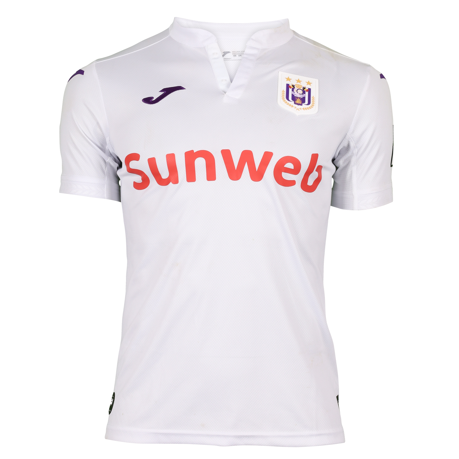 Yari Verschaeren RSC Anderlecht shirt