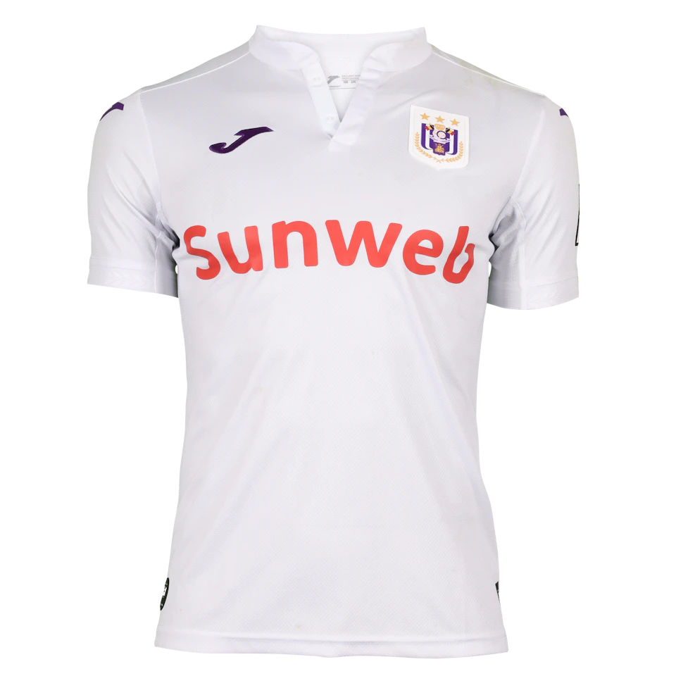 Yari Verschaeren RSC Anderlecht shirt