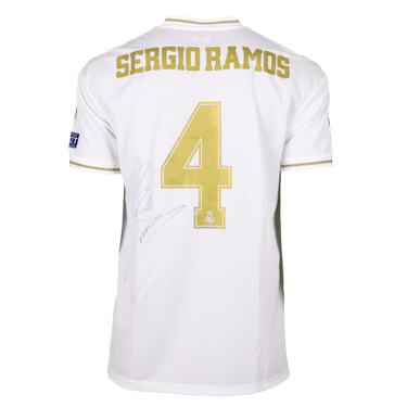Official Real Madrid Soccer Game-Worn Jerseys Auctions