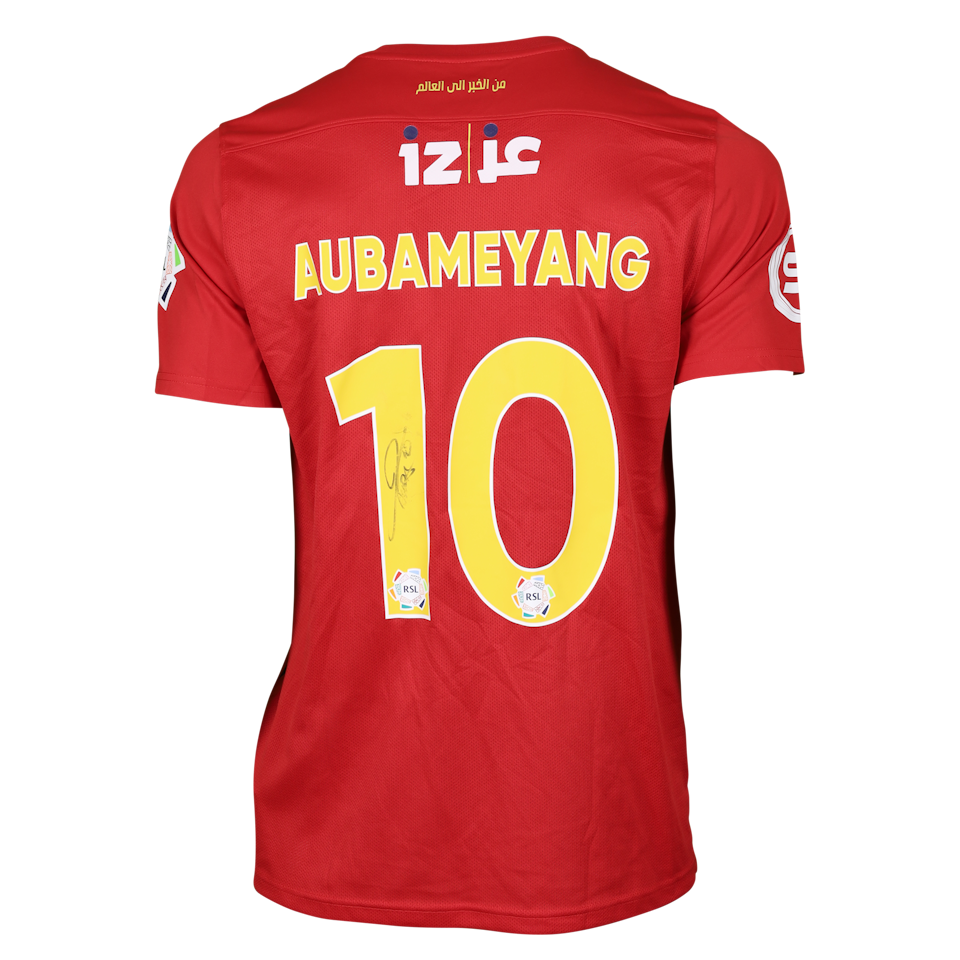 Pierre-Emerick Aubameyang Al Qadsiah shirt