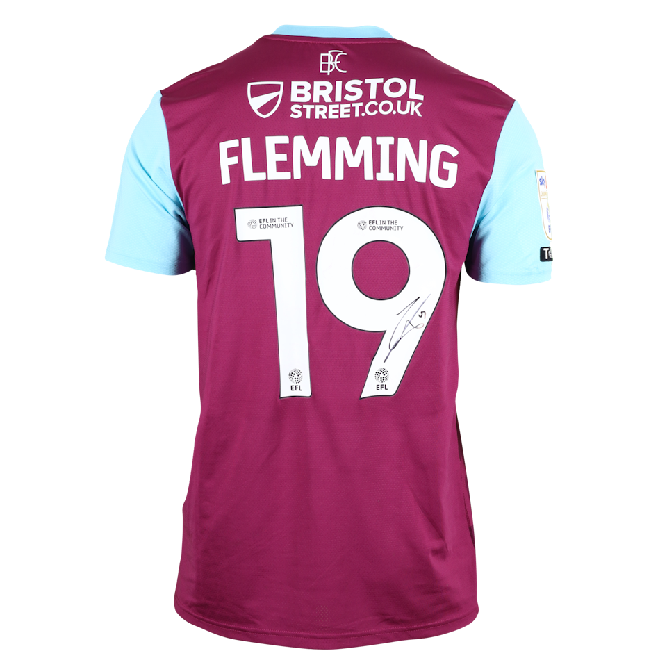 Zian Flemming Burnley jersey