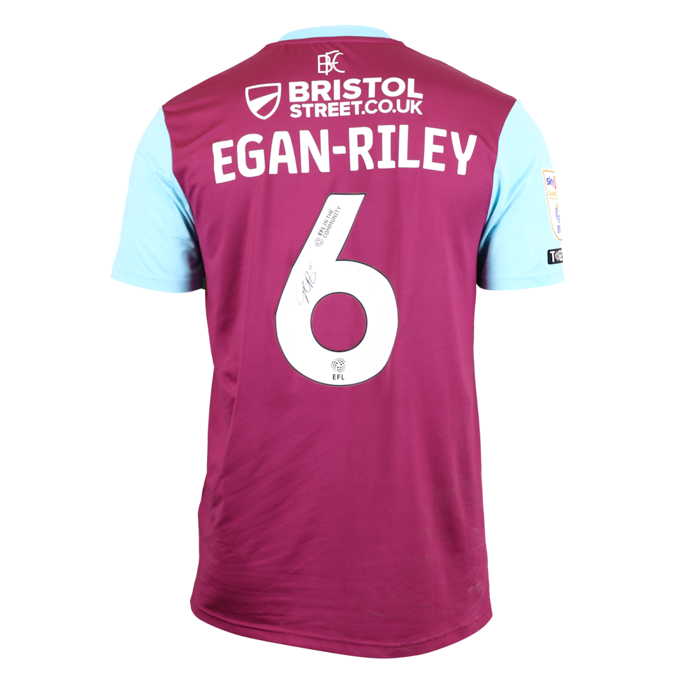 Conrad Jonathan Egan Riley Burnley shirt