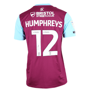Bashir Humphreys Burnley shirt